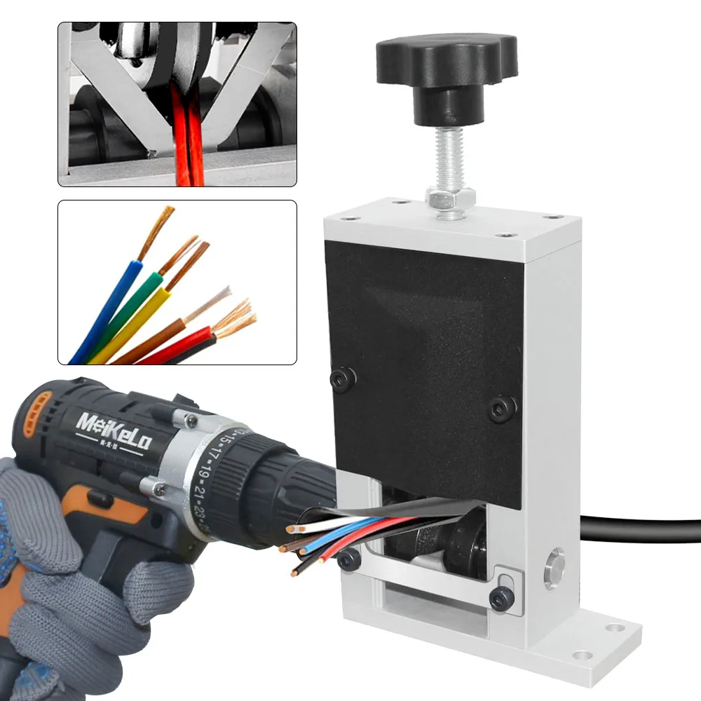 Mini Waste Wire Manual Stripping Machine 2 25mm Cable Peeler Stripper