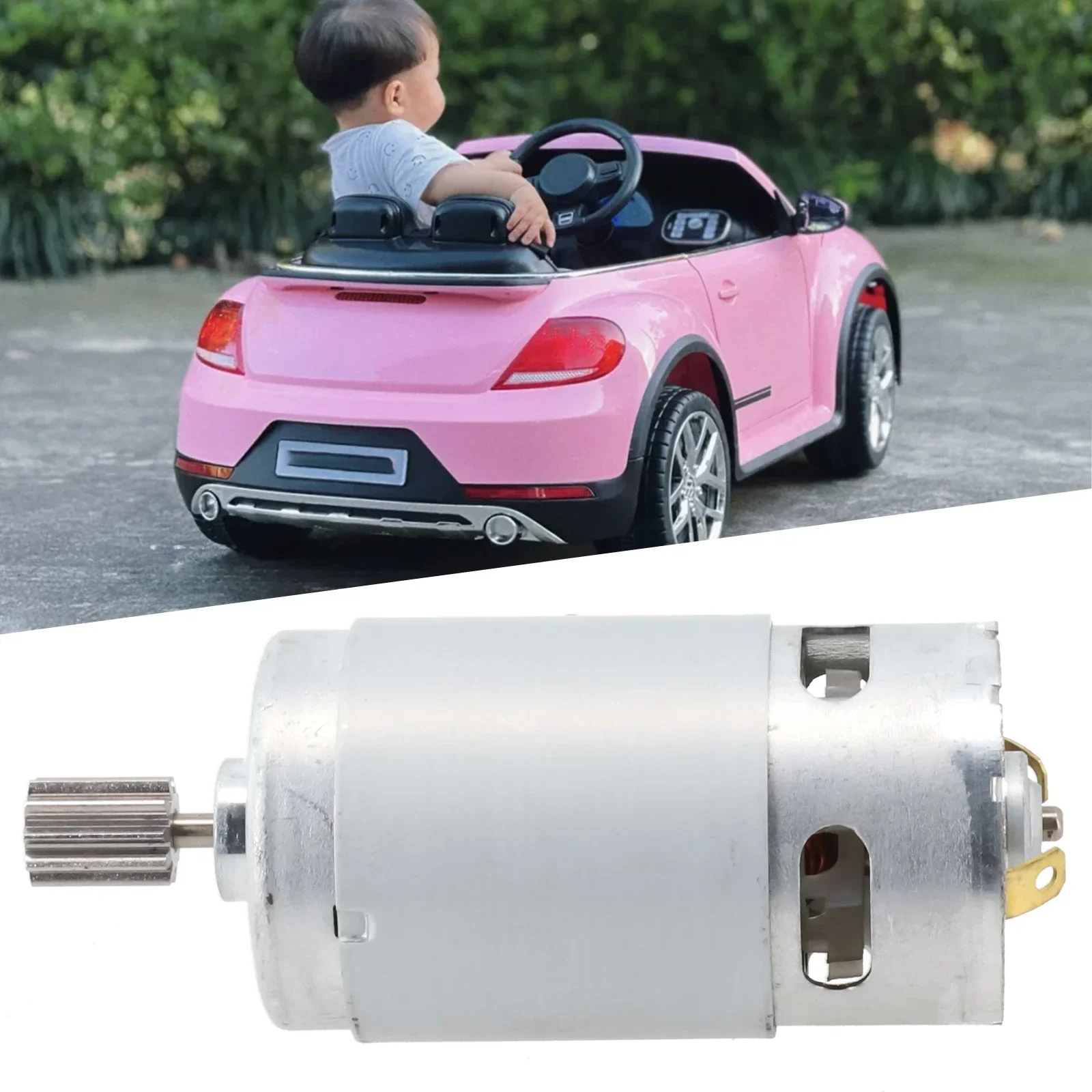 Moteur électrique 24V haute vitesse 35000 tr/min pour jouets - Pack de 2 Moteur électrique 24V haute vitesse 35000 tr/min pour jouets - Pack de 2