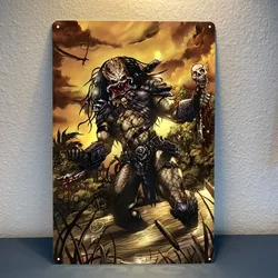 Predator Movie Collectible Metal Poster Tin Sign - Aluminum 14x20cm (Aluminum sign)