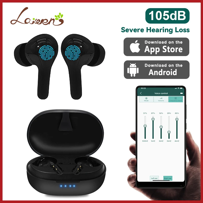 BluetoothHearingAidRechargeableCIChearingaidsPhoneAPPTouch