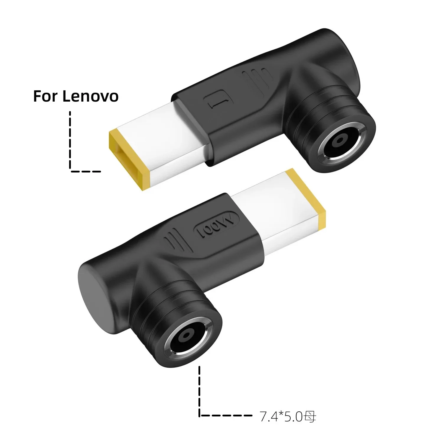 DC 7.9x5.5 7.4x5.0 5.5x2.5 4.5x3.0 6.0x3.7mm to Square Plug Connector Dc Power Adapter Converter for Asus Lenovo Laptop Charger