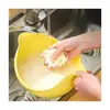 1 Pcs Household Vegetable Cleaning Gadget Accessory Kitchen Drain Basket Bowl Rice Washing Filter Strainer Basket Sieve Drainer 2