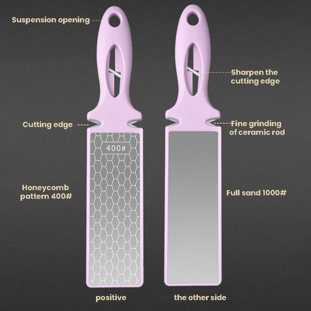 Double-Sided Knives Sharpning Stone Multi-Functional Sharpning Tool Kitchen Accessories