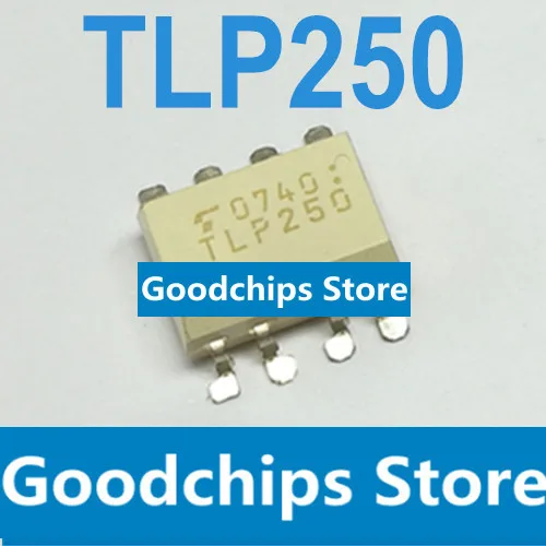 TLP250 SMD оптрон IGBT привод изолятор SOP8 оригинальный импортный чип SOP-8 |