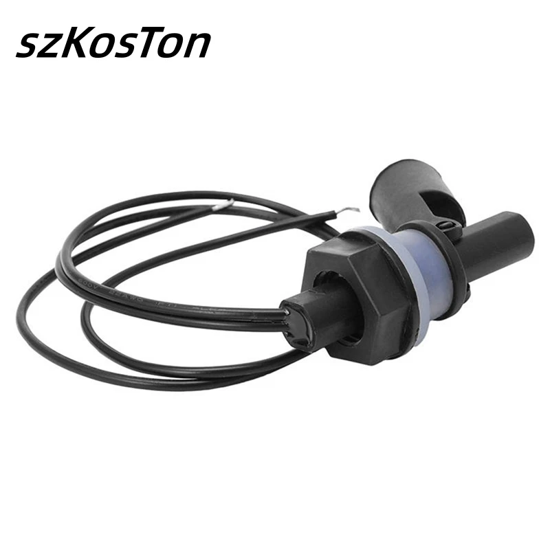 Tank Pool Horizontal Automatic Water Level Float Switch Liquid Level Sensor Side Mount Liquid PP Plastic Ball Switch Aquarium