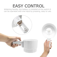 Tamis à farine électrique en plastique, 5 tasses, alimenté par batterie, tamis à farine automatique, glaçage, sucre, Shaker, outils de cuisson électriques 6