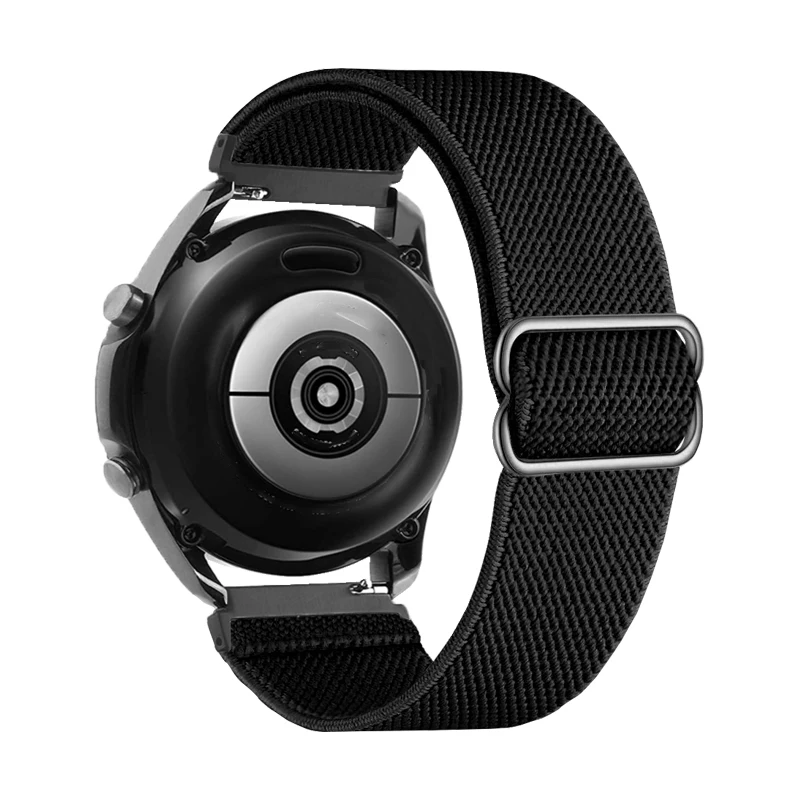 Elastic Smartwatch Strap, 20mm/22mm, Multiple Colors Available