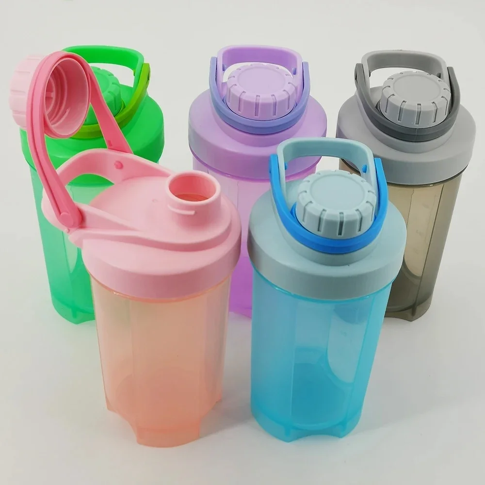 400ML/600ML Water Bottle For Drink Plastic Leak Proof Sports Bottles Protein Shaker Water Bottle Drinkware BPA FREE water bottle sports water bottle sports bottle plastic water bottle