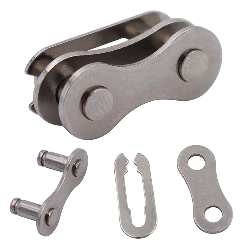 

5pcs Bike Chain Quick Link Connector Lock Bicycle Single Speed Chain Buckle MTB Road Bicycle Power Chain Quick Release Buckle
