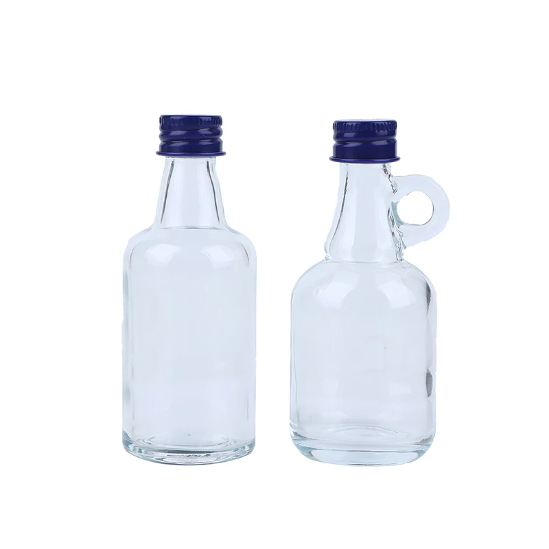 Description Picture 5 of item50ml Transparent Glass Lead-free Decanter With Cover For Liquor Scotch Small Wine Bottle Glass Beverage Bottle Accessories New