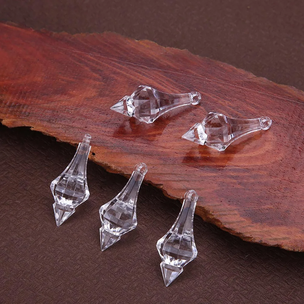 Acrylic Transparent Pendant Beads Wedding Decoration