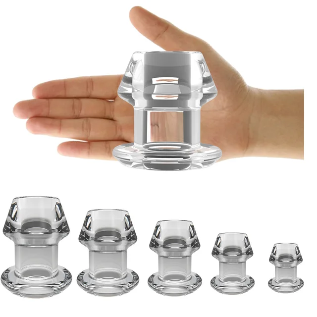 Hohl Anal Plug Weiche Silikon Stopper Butt Plug Speculum Expander Dilatator Paare SM Sex Spielzeug Vagina Einlauf Reinigung Sex Produkt 1
