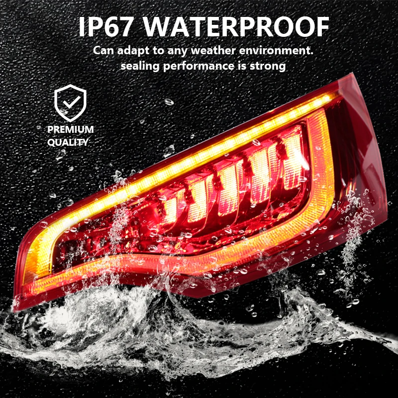 J1781+ Audi 純正 Q7 4L 後期 右 テールランプ LED 4L0945094F