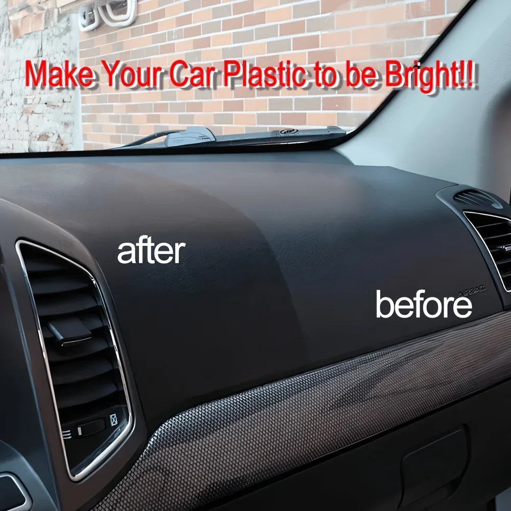 Car Interior Scratch Repair Kit - Retreading cream - Recovery of plastic, instrument panel scratches - Car Interior Maintenance 5