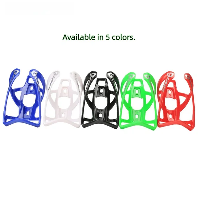 Mountain Bike Water Bottle Cage, Essential Cycling Accessory Made of Durable PC Plastic & Aluminum Alloy 6