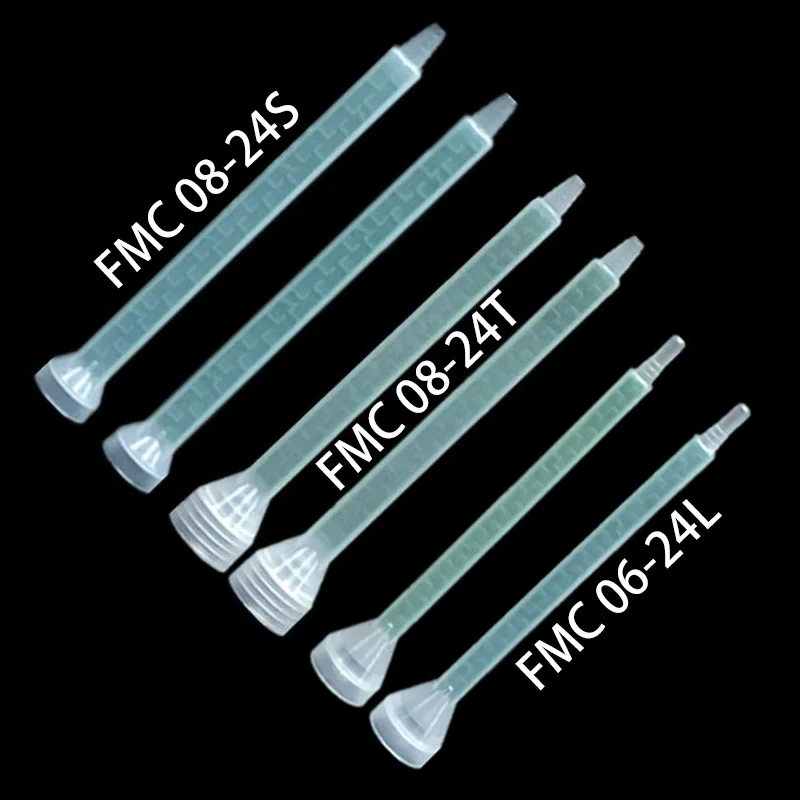 20Pcs Epoxy Static Mixer Mixing Tube Resin Glue Mixing Nozzle Syringe