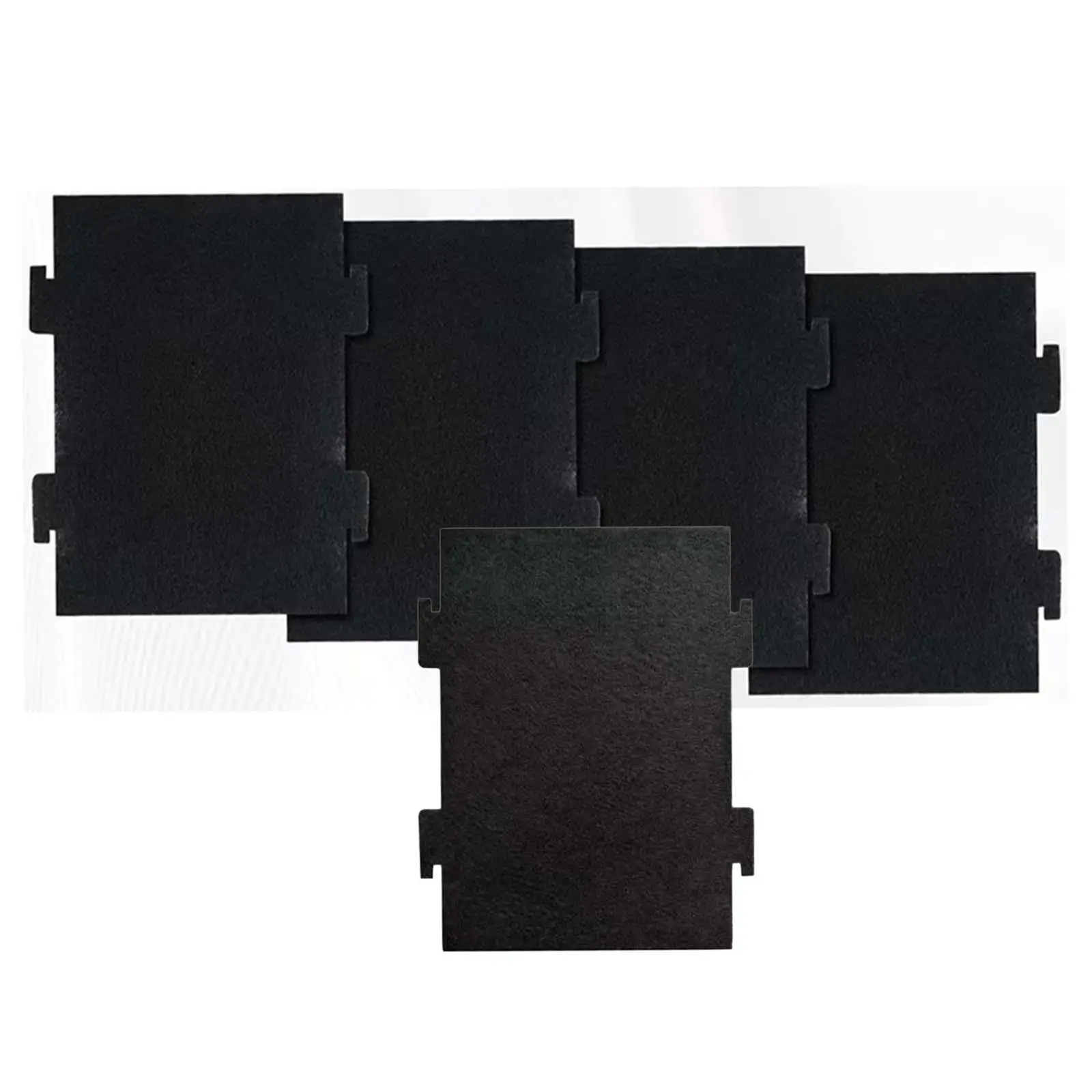 Activated Charcoal Filter Microwave Hood 5Pcs Purifying Air Filtering Cotton Microwave Oven for Kitchen Wml55011HS2 Home Use