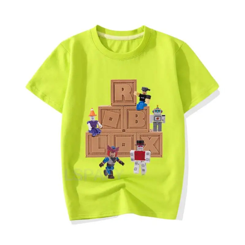 2018 Summer Fashion Children T-shirt Roblox Tshirt Short Sleeve