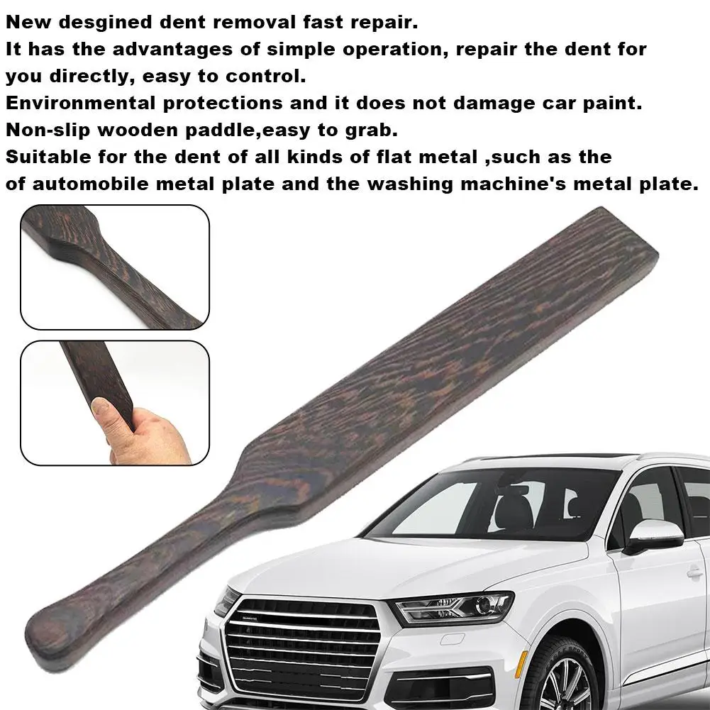 

1X Wooden Paddle For Car Dent Repair Auto Dent Removal Tools Dent Removal Hails Removal Dent Repair Tools H1K2