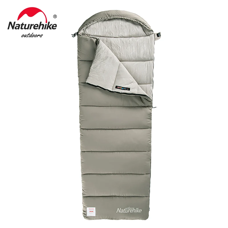 

Naturehike Sleeping Bag M180 Lightweight Cotton Sleeping Bag M300 Double Camping Sleeping Bag M400 Washable Winter Sleeping Bag