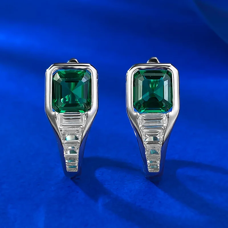 

Женские серьги из серебра 925 пробы, 6 х6 мм