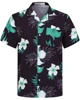 Summer Fashion Mens Hawaiian Shirts Short Sleeve Button Coconut Tree Printed Casual Beach Aloha Shirt Plus Size 6XL Hombre Ropa 5