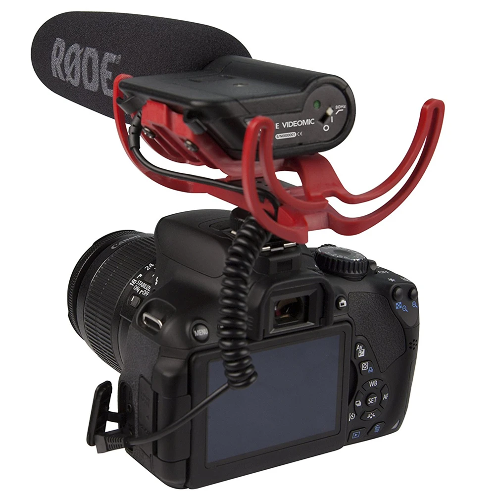 agent Rode VideoMic On Camera Mounted Shotgun Mic Microphone for