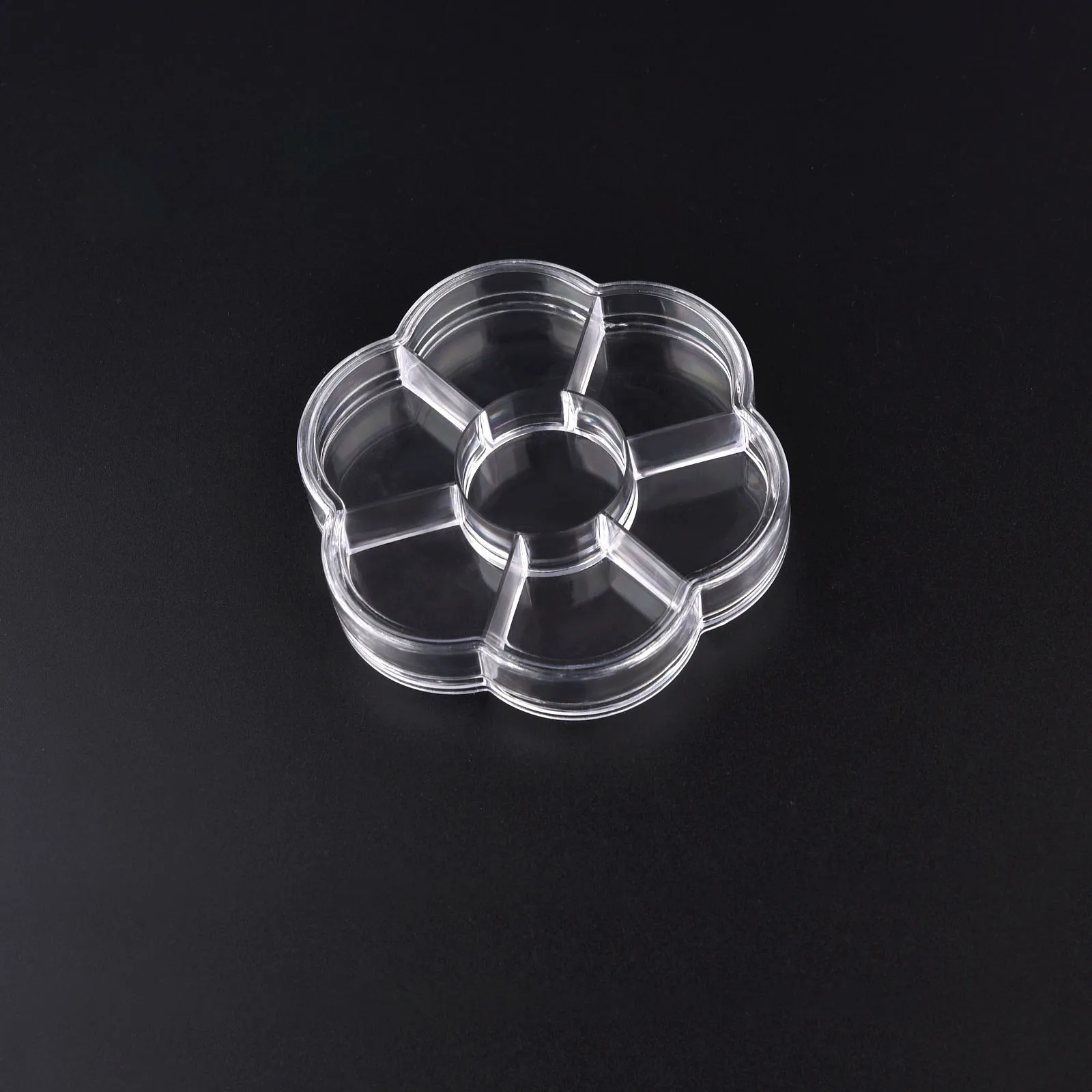 Clear Plastic Storage Box for Jewelry, Beads, and Small Accessories Organizer