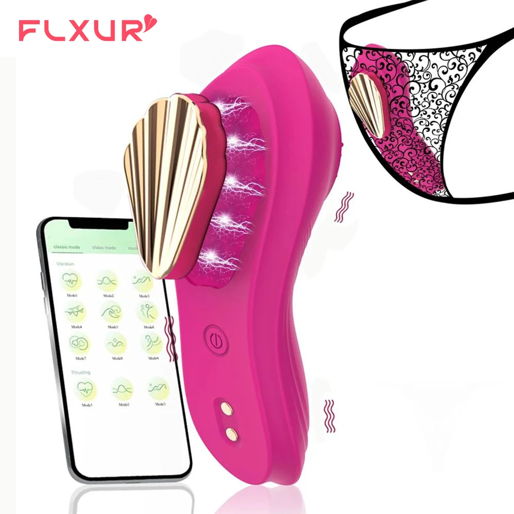 Wireless APP Wearable Bluetooth Vibrator Female Vibrating Egg Clitoris Stimulator Massager Vagina G-Spot Sex Toys for Women