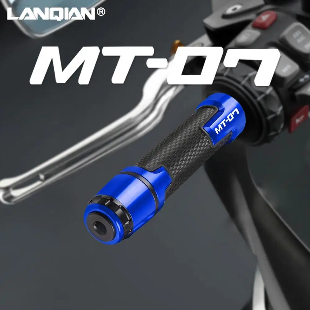 

For YAMAHA MT07 FZ07 MT-07 Tracer GT 2014-2022 2021 2020 Motorbike 7/8 "22mm Universal Motorcycle Handle Handlebar Hand Bar Grip