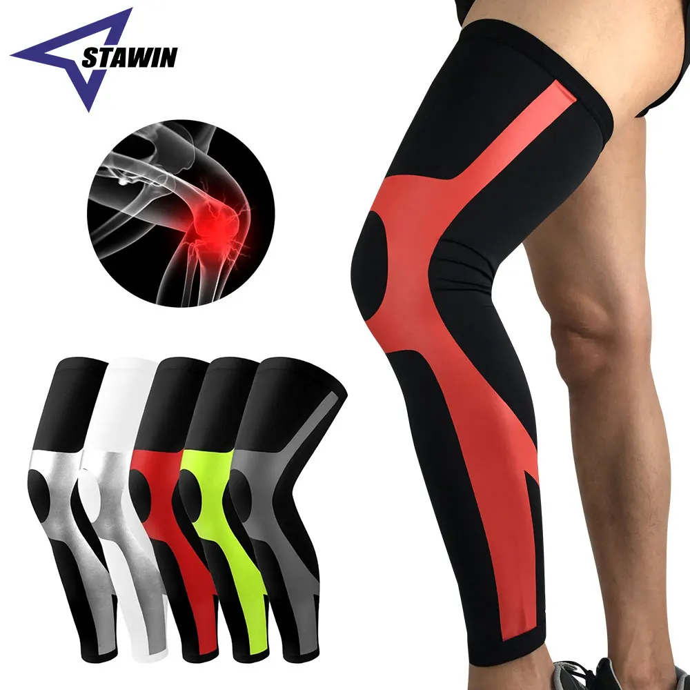 Leg compression sleeves 1 PCS sports full length leg support