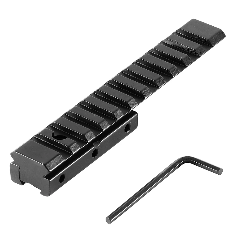 Тактический удлинитель ласточкин хвост 11 мм до 20 планка Пикатинни Вивера адаптер