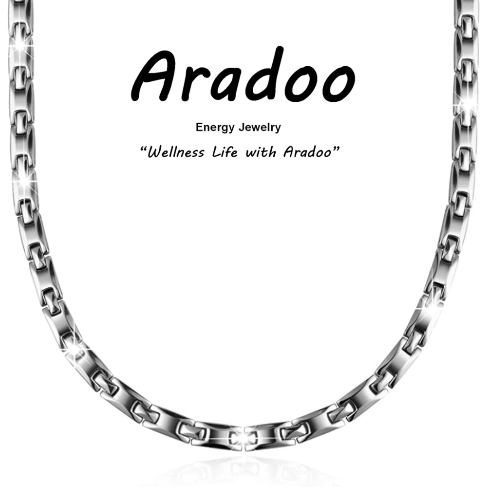 Necklace Titanium Necklace Health Men's Titanium