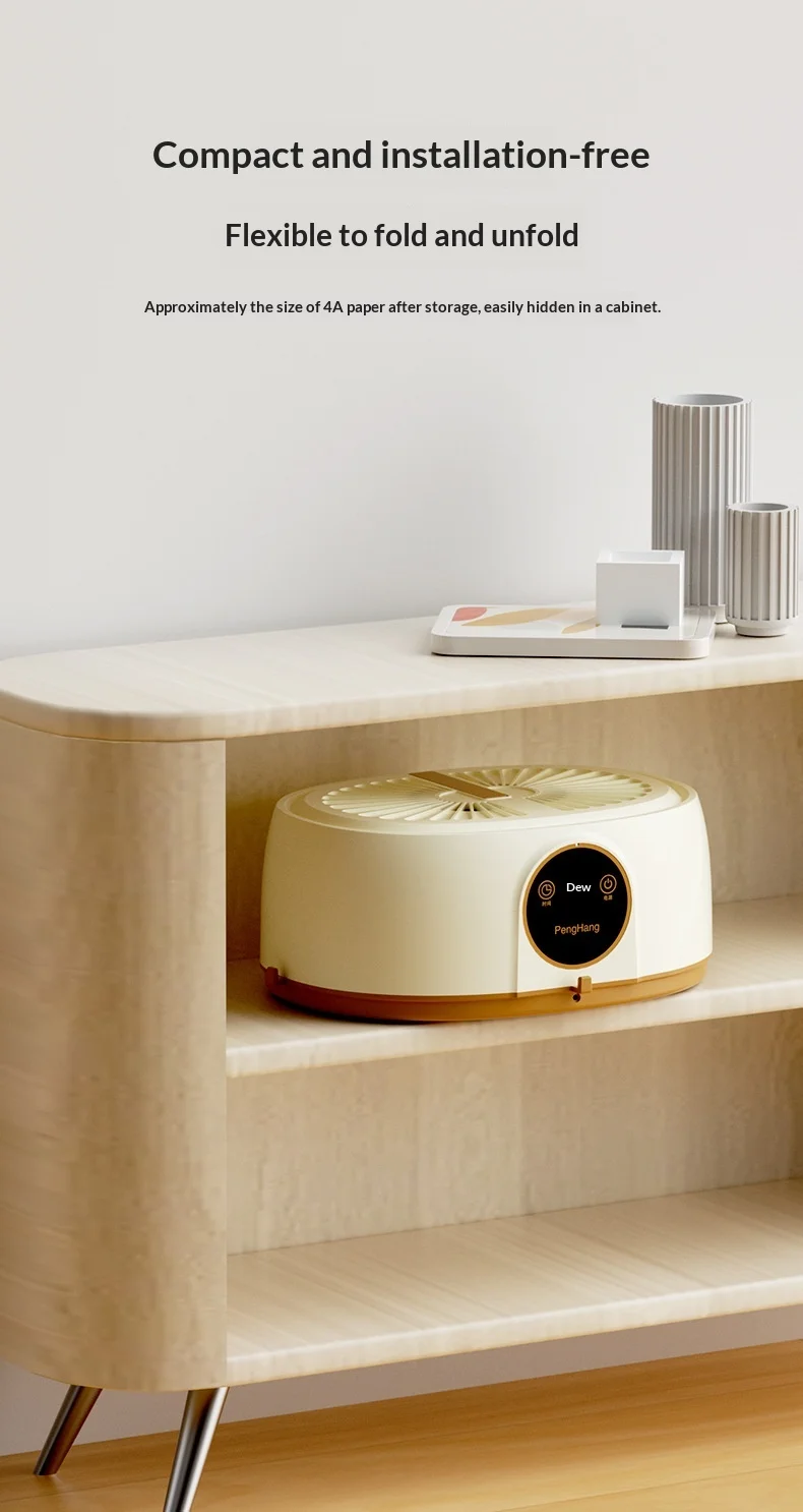 Electric Dryer Clothes Drying Rack Garment Dryer UV Sterilization with Dryer Bag Compact Travel Style Clothes Drying Rack Heater