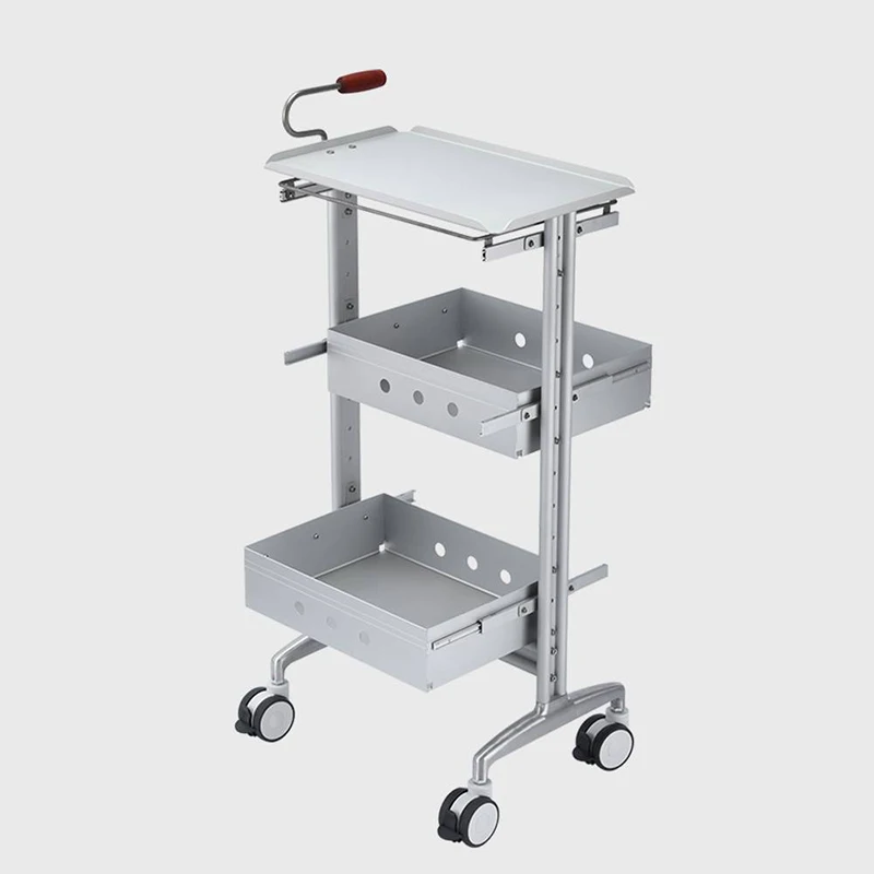 Bar Floor Alluminio Salon Trolley Tea Dressing Pulizia Hair Salon Trolley Strumenti Di Bellezza Carrello Atrezzi Salon Furniture Fg19