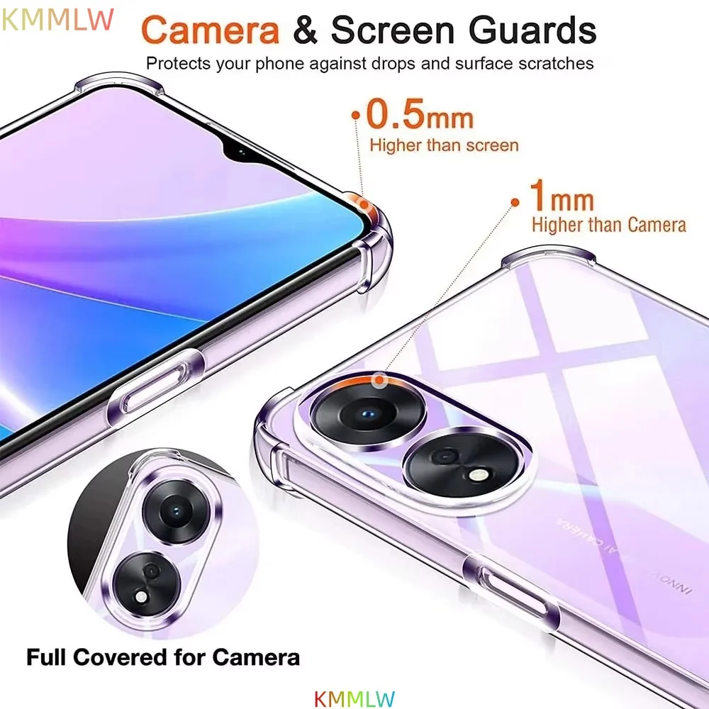 Shockproof Airbag TPU Protective Phone Case Cover