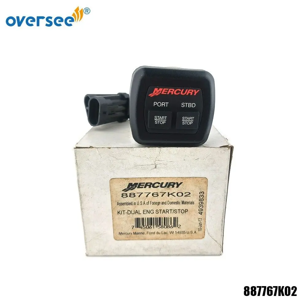 

887767K02 / 03 / 05 панель переключателя/стартовый комплект для Mercury Quicksilver Dual 8M0117132