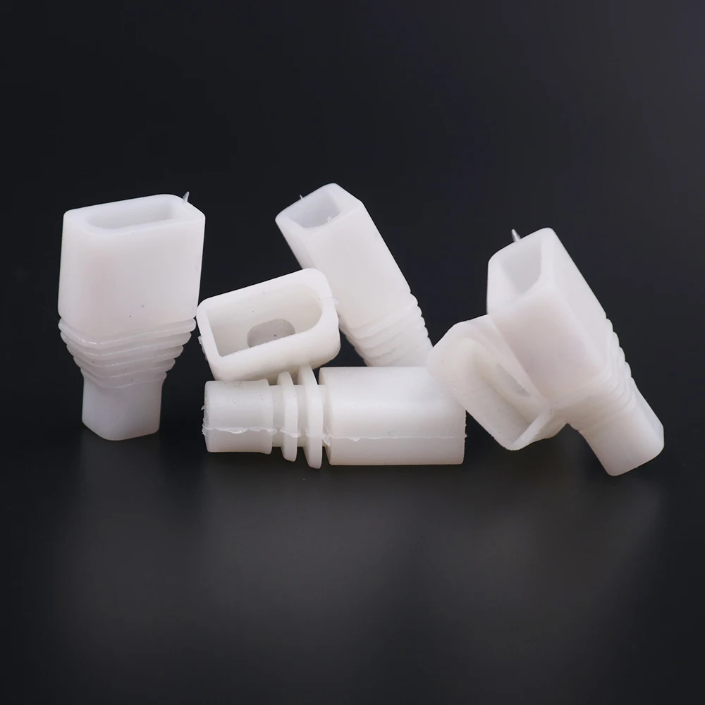 Neon Light End Cap Use for 6mmx12mm Neon Sign DC5V DC12V DC24V AC110V AC220V LED Strip Plastic Endcap Lighting Accessories Led strip clips