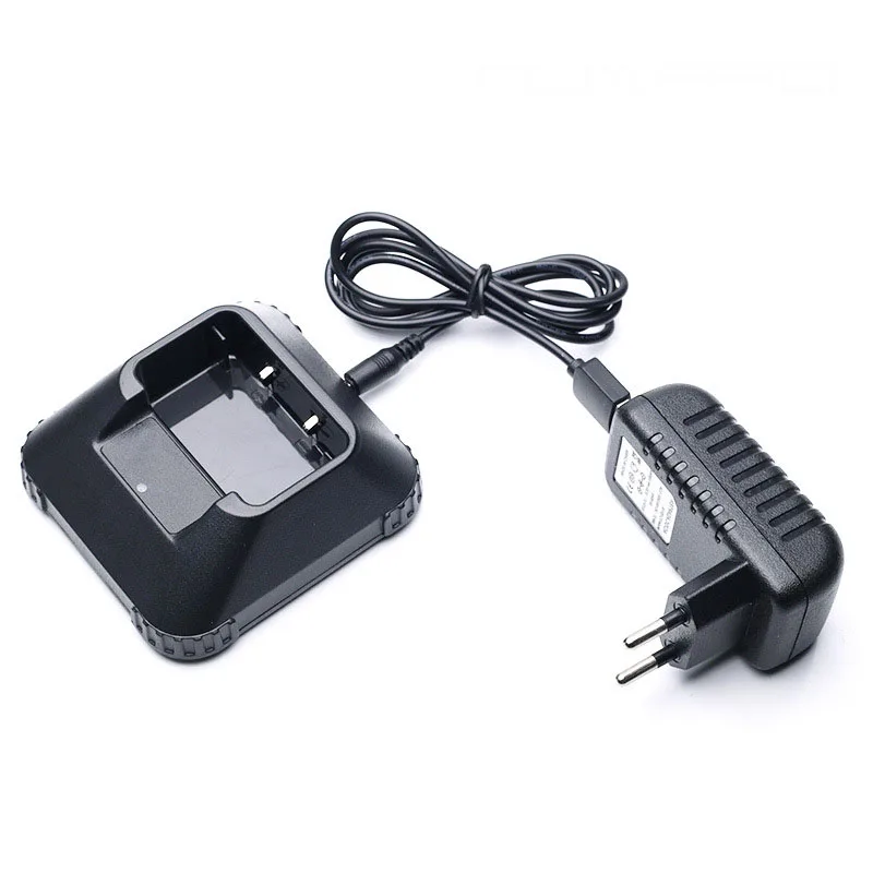 Baofeng BL-3L UV3R+ Pro AC Power Supply Charger Base Adapter USB Charge for UV-3R Plus Pro Two Way Radio Walkie Talkie