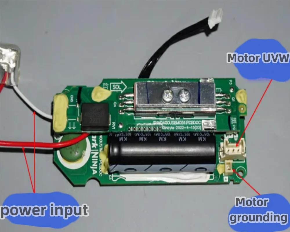 1PCS 110V brushless drive board for hair dryer high-speed brushless fan drive board with heating and temperature control boa