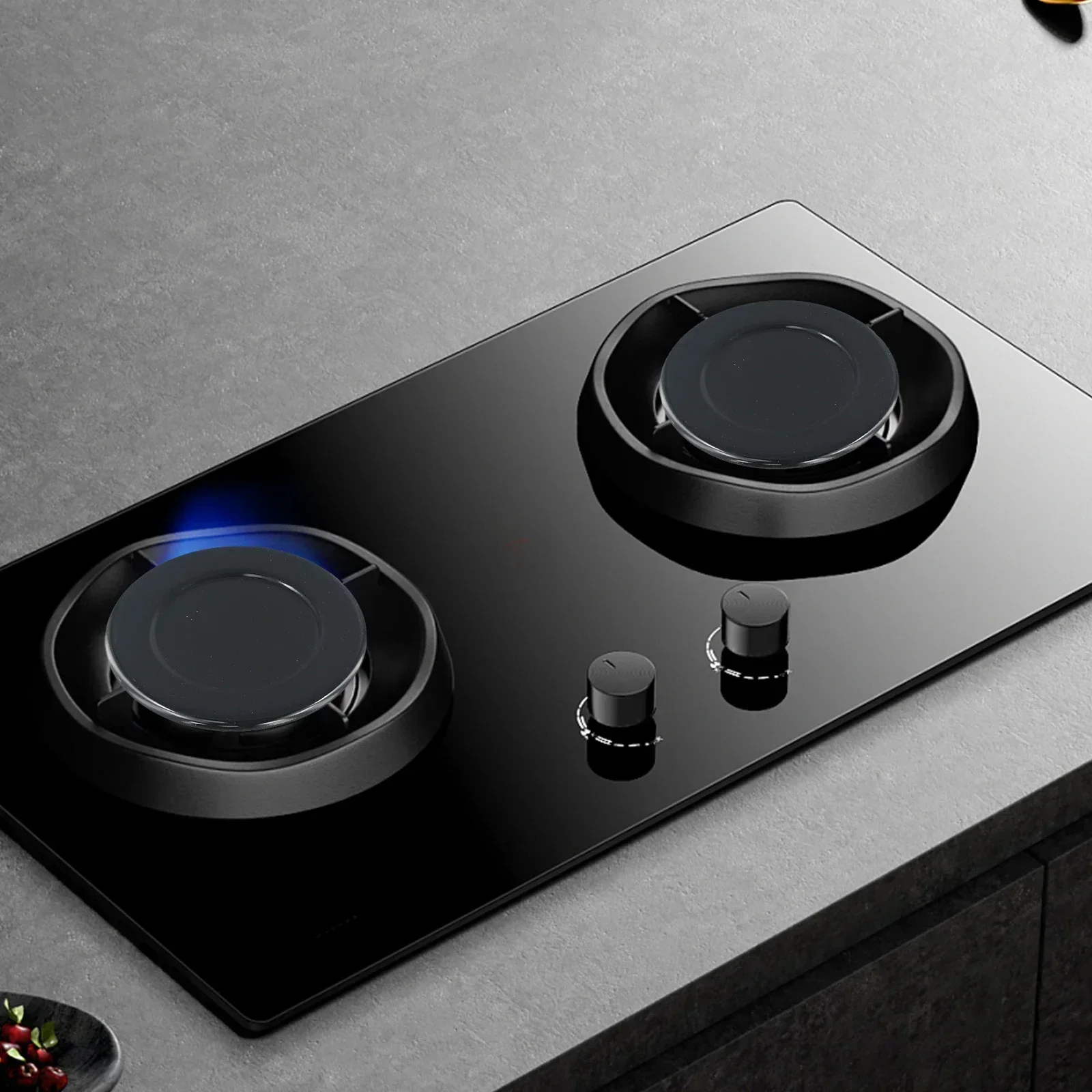 4 Pcs Universal Oven Gas Hob Burner Crown Flame Cap Gas Burner Flame Cap 55mm 75mm 100mm for SABAF Accessories