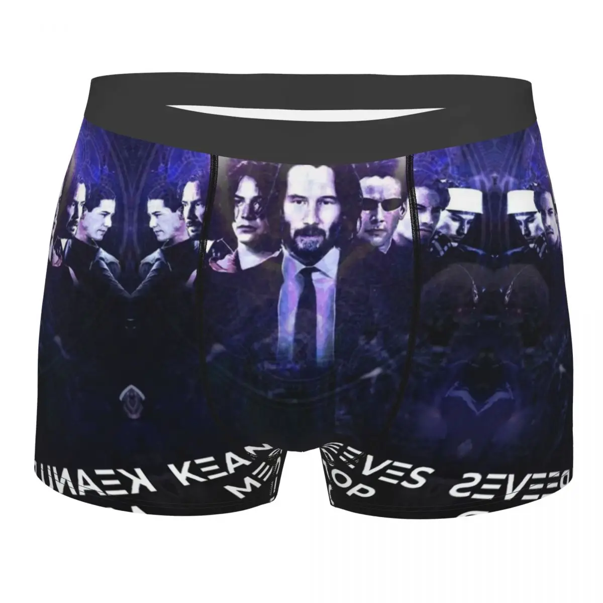 Keanu Reeves Men's Boxer Briefs Highly Breathable Underwear Top Quality 3D Print Shorts Gift Idea reeves gabrels rockonica