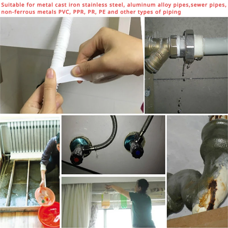 Super strong waterproof silicone adhesive duct tape for leak sealing and insulation repair