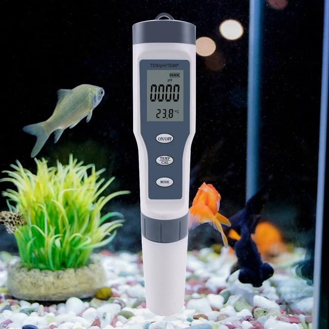 Testeur TDS/EC/PH/salinité 5 en 1 pour tester la qualité de l'eau,  numérique, analyseur pour piscine, aquarium - AliExpress
