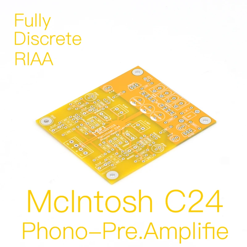 Circuito Centrale Mofi- Mcintosh C24. Phono. Amplificatore Pcb Mm Riaa
