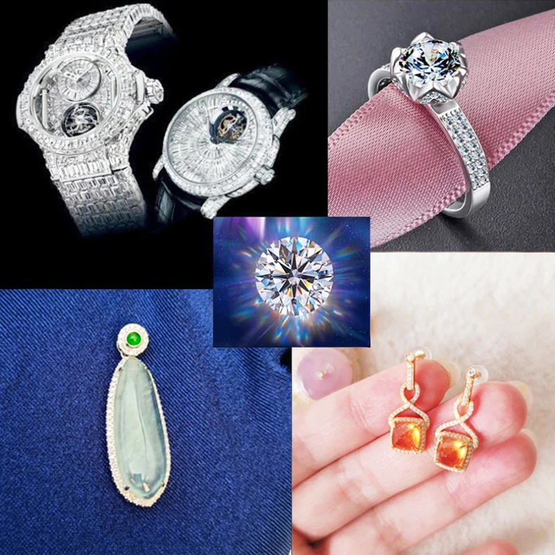 100% 진짜 모이사나이트 다이아몬드 테스터 펜 GRA 인증서 D VVS1 최고 벨기에 컷 최저 공장 가격 보석