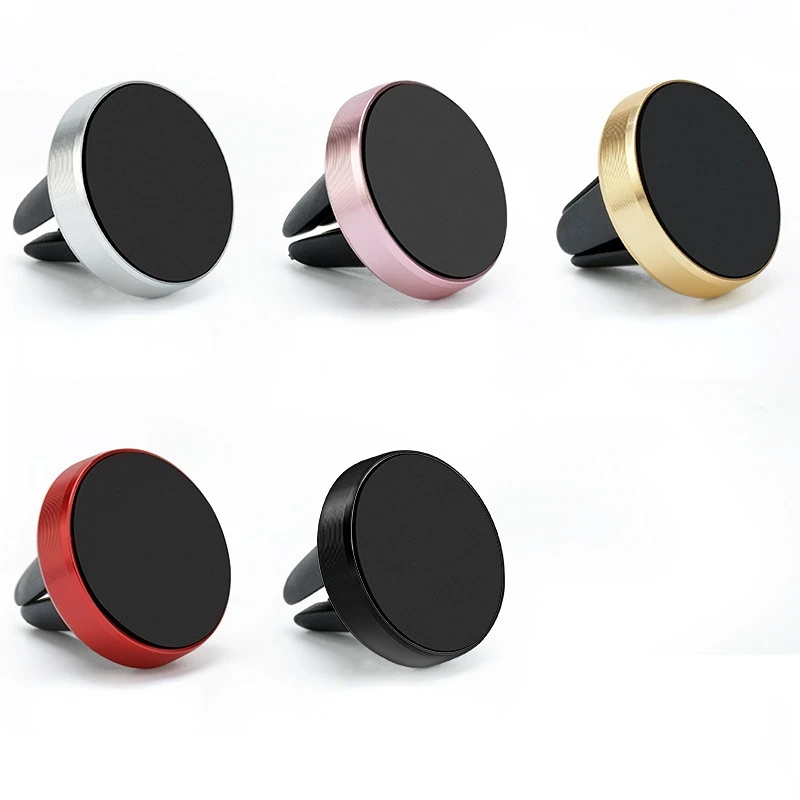 

New Car Air Outlet Mobile Phone Bracket Air Conditioning Car Bracket Magnetic Suction Bracket Automobile Universally Accessories