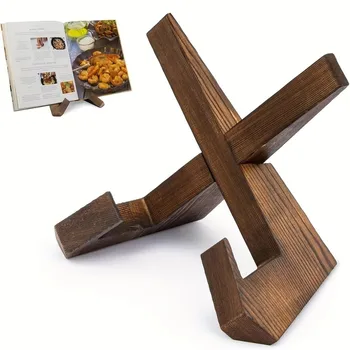 Wooden Recipe Book Stand 1