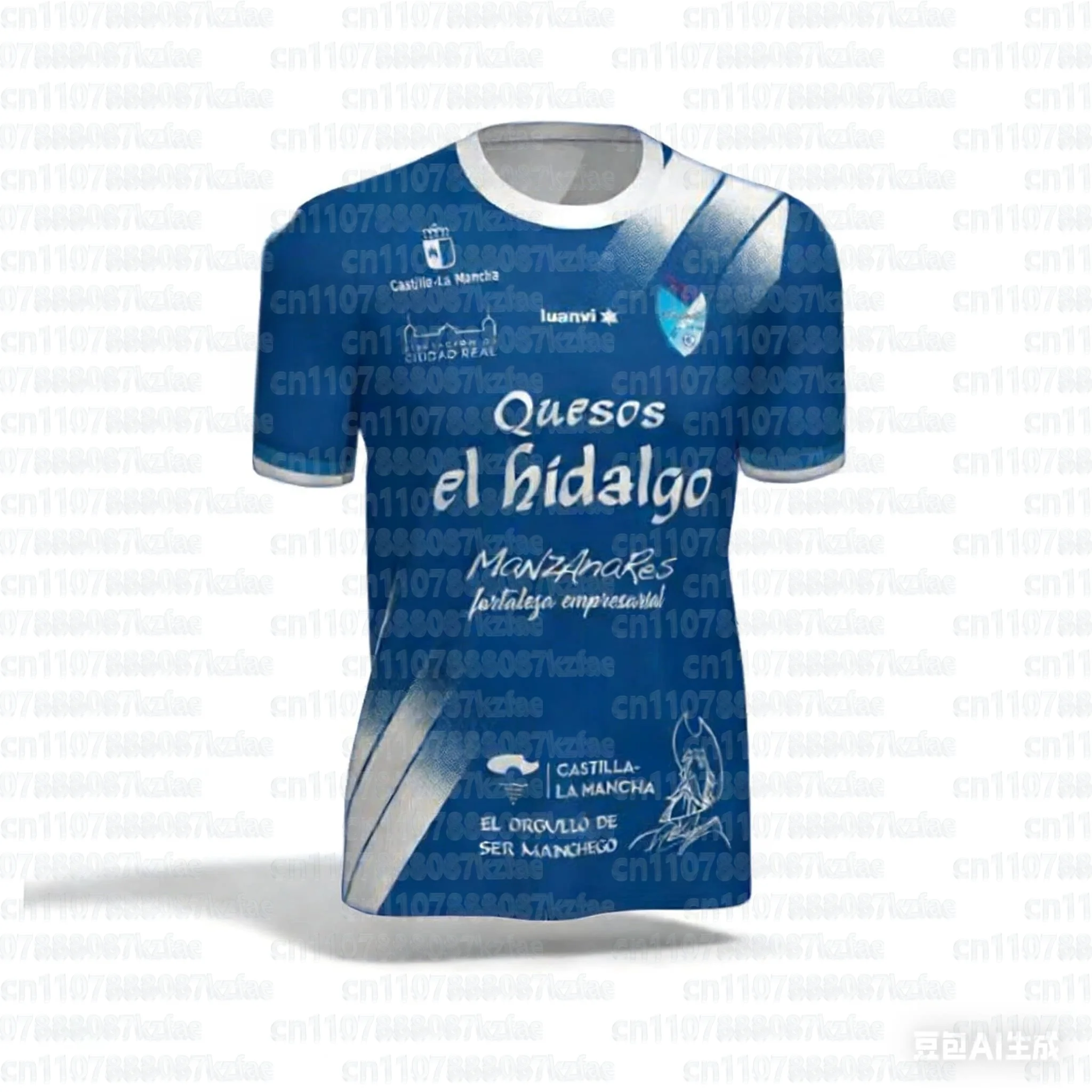 Manzanares 2026 Futsal-Shirt, Hallenfußball-Trikot, Herren- und Kinder-Trainingstrikot, LNFS Sportswear, Camiseta Deporte, FamilyMatching – Detail 5