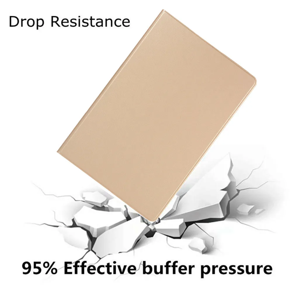 Premium PU Leather Tablet Cover with TPU Back